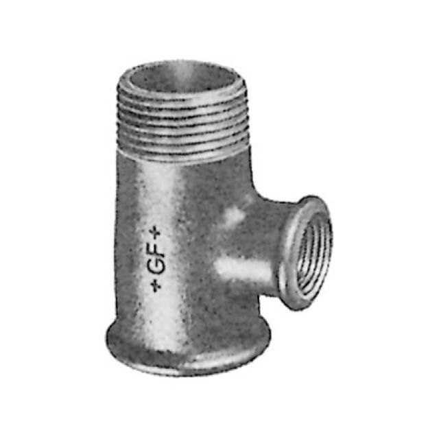 tee ridotto in diramazione
ZINC 134
1/2 - 1/4 - 1/2"