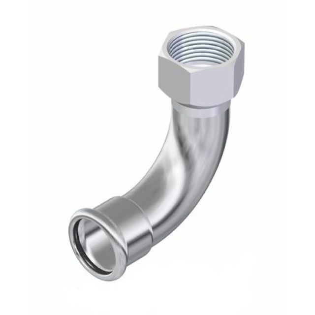 PROFITEC PRESSINOX - FIG. 34
CURVA 90° CON FILETTATURA F
1/2" - 18 MM