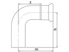 PROFITEC PRESSINOX CURVA 90° IA, Fig. 04