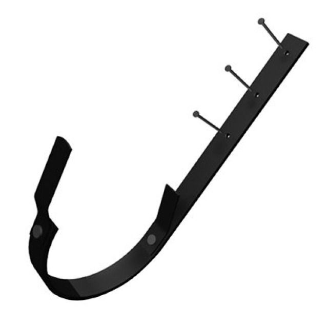 PREFA RINNENHAKEN LANG
280MM BRAUN P10