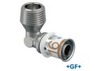 GF Uponor S-Press PLUS Gomito 90° con filettatura esterna