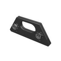 Prefa morsetto per corda con foro lungo per piegature oblique