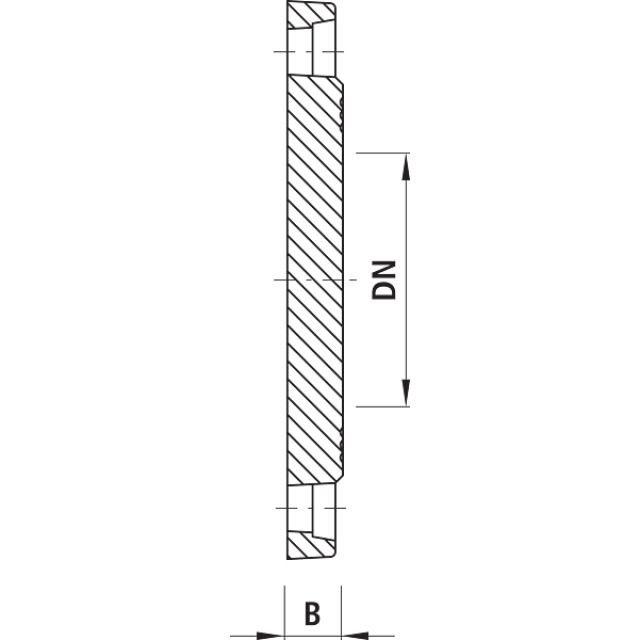 HAWLE flangia cieca
8000
DN 300 PN 10