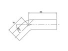 PROFITEC PRESSINOX GOMITO DI PASSAGGIO 45°, Fig. 72