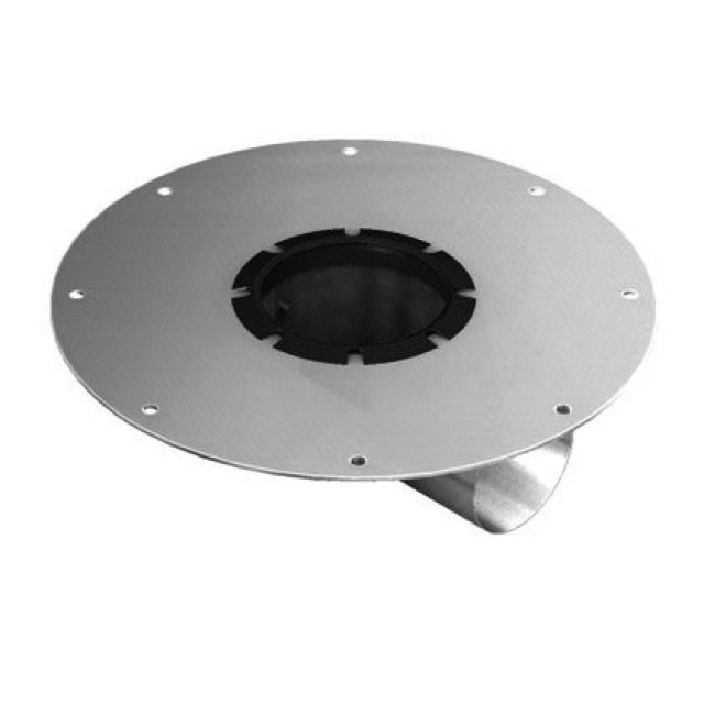 ACO DACHAB. WAAGR. MEHRT INOX
416406 UNISOLIERT DN 80