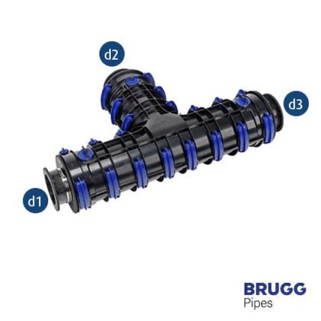 BRUGG Pipes Isolierschale
Set inkl. PUR Schaum
T-Schale 125-125-125