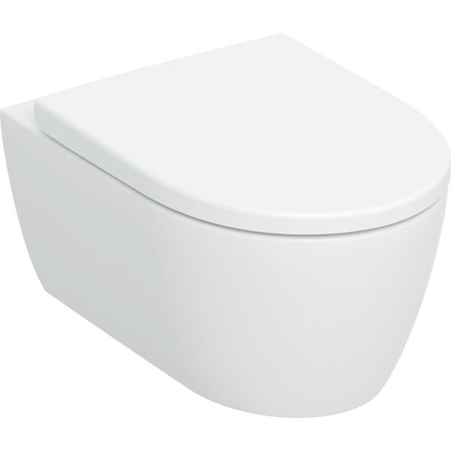 Set completo per sistema per WC
504.079 iCon con placca di comando
inclusa: WC sospeso TurboFlush
forma chiusa, con sedile del WC,
set di allacciamento, con set
antiacustico, con placca di comando - Sigma20 angolare, bianco