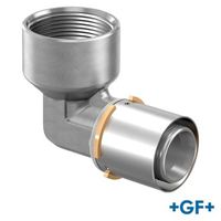 GF Uponor S-Press Gomito 90° con filettatura interna