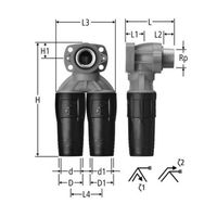 Optiflex-Flowpress-Scatola doppia prolungata, 84211