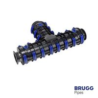 BRUGG set di conchiglie a T, UNO e DUO (Ø 70-125 mm)