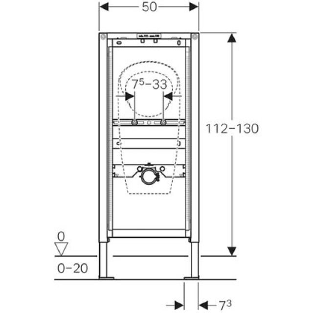 DUOFIX elemento per orinatoio
per 0/1 litro 111.668
tipo 112