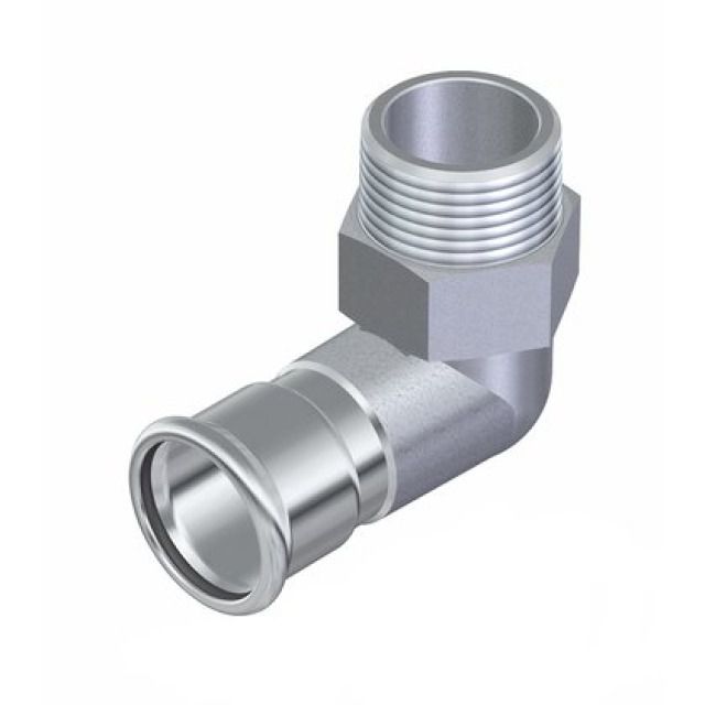 PROFITEC PRESSINOX - FIG. 8
GOMITO 90° CON FILETTATURA M
1/2" - 15 MM