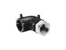 ELGEF Plus, Transition elbow 90° PE/steel (stainless 1.4305) Female thread