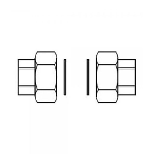 GRUNDFOS raccordi per pompa
G 1 ½_ / Rp 1_ FZG