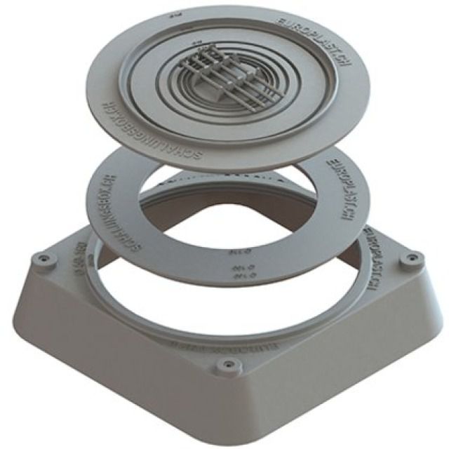 Eurobox EB 6 inkl. Befestigung
21 x 21 x 5.3 cm Ø 50-160 mm