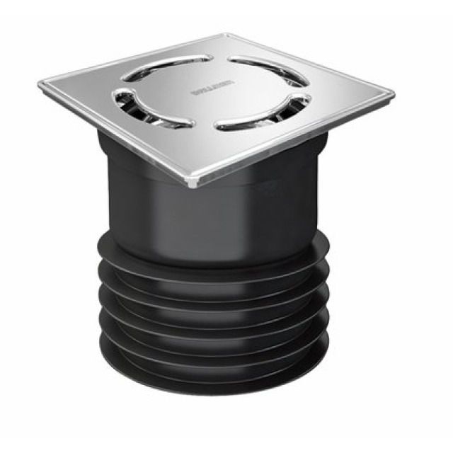 Pronto PLUS Bodenwasser-Ablauf, DN 125
Rost + Rahmen Edelstahl V2A