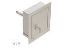 Armadietto di sicurezza KEMPER Mini a vista, fig. 215