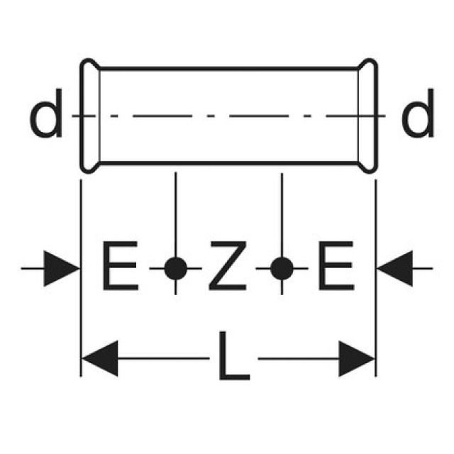 MPF-S manicotto passante
32111
d 108