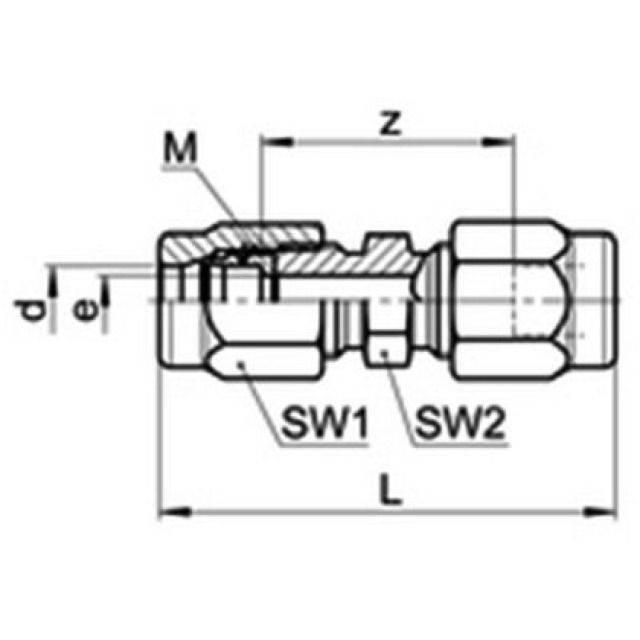 SERTO manicotto ridotto
SO 41021
15 / 12 mm