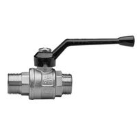 Valvola a sfera con leva in alluminio M/M