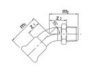 PROFITEC PRESSINOX CURVA 45° CON FILETTATURA M, Fig. 33