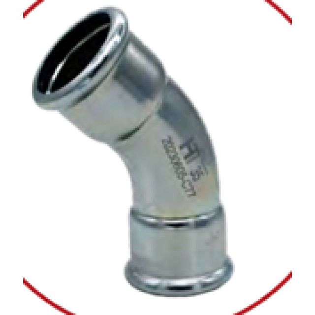 HITHERM curva 45° FF
42 mm