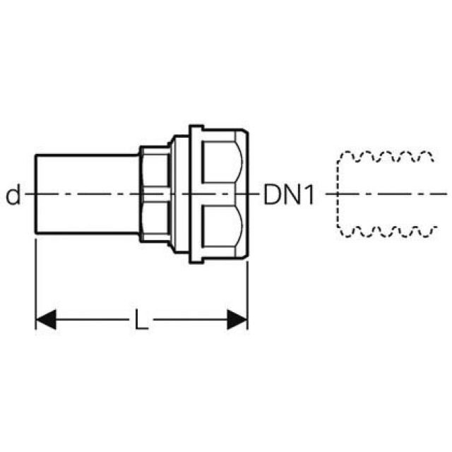 MPF UG STECKE. F. WELLR-ANSCH.
22431               15MM - DN 20