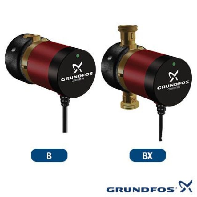Grundfos Comfort 15-14 B
Rp 1/2", 80mm