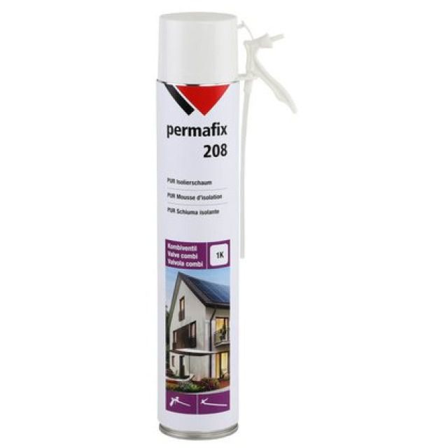 PERMAFIX 208
PUR ISOLIERSCHAUM 750 ML
MIT KOMBIVENTIL