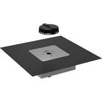 Imbuto d'entrata acqua piovana Geberit Pluvia per tetti con lamiere di collegamento e isolamento<br>termico