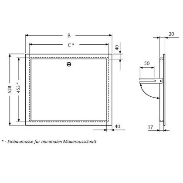 KLAPPTUERE ALDA 2
RAL9016