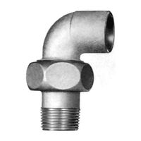 +GF+ Gomito di collegamento in lega per saldatura, 7098