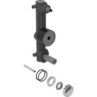 Geberit Collegamento idrico per contatore dell'acqua con valvolad'intercettazione ad incasso JRG LegioStop® e raccordo a T 90°