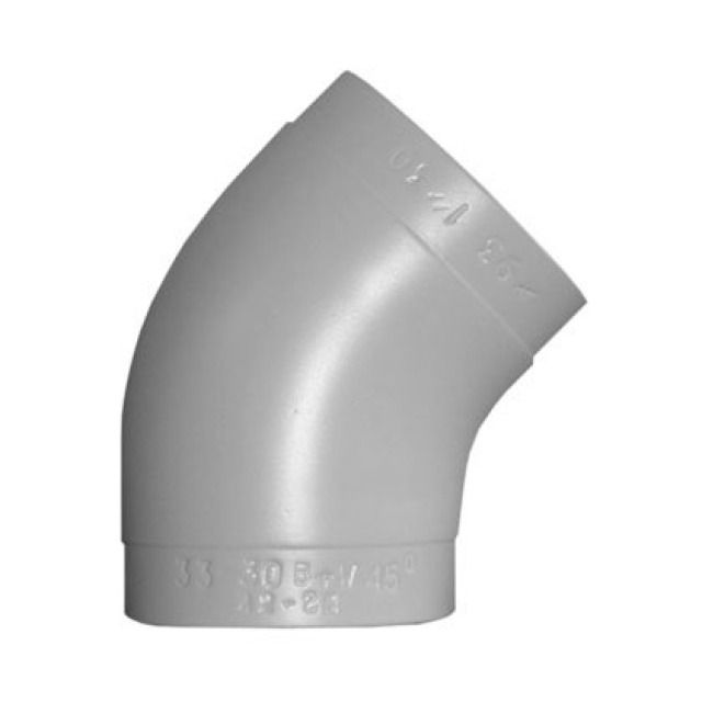 PVC BOGEN 45°
21-30 MM