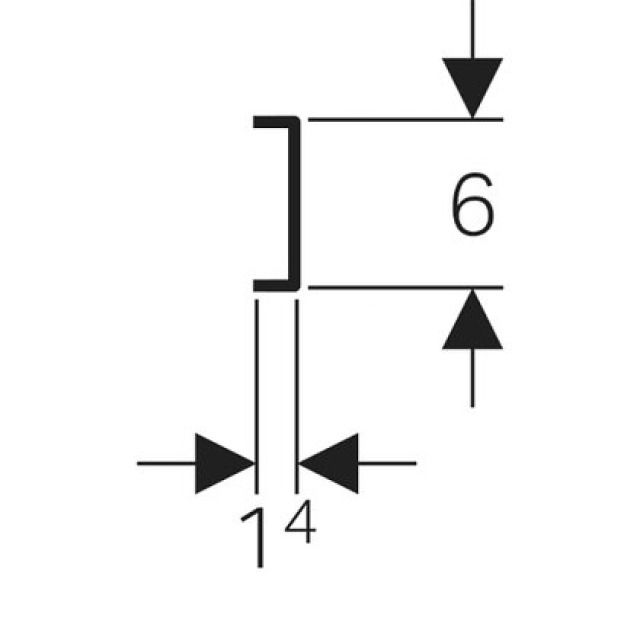 MEPLA placca di montaggio
dritta doppia 10/12 601.738