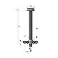JRG Sanipex, 5444, Rubinetto di passaggio e di distribuzione sottomuro a 4partenze