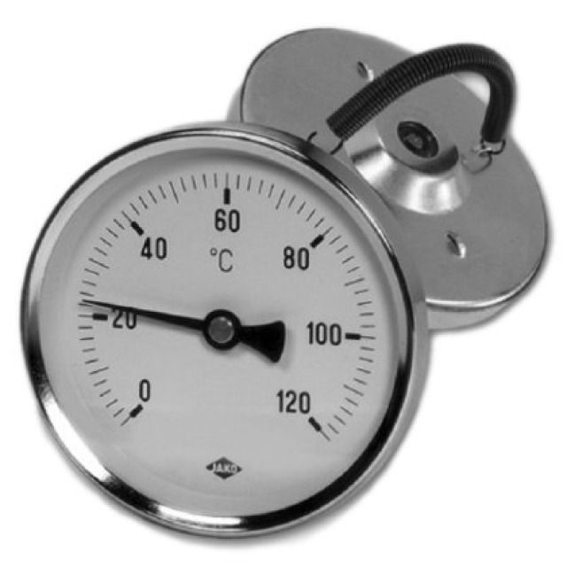 ROHRANLIEGETHERMOMETER TYP26
SPANNFEDER D80 0-120°C