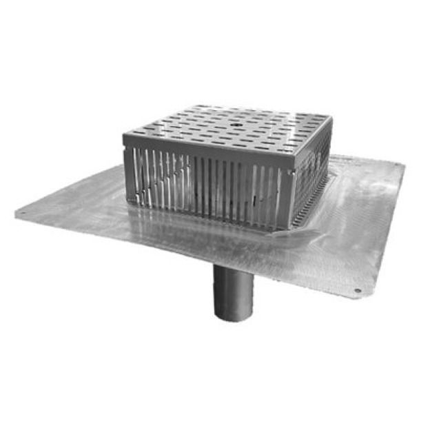 RETENTIONSABLAUF   CR-NI
BITUMINÖSEN ANSCHLUSS   120 MM