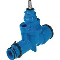 HAWLE, Saracinesca per allacciamenti ZAK con bicchiere autostagno PE, PN 16, 2801