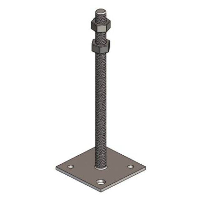 ACO DACH-/BODENABLAUF
420081 MONTAGEFUESSE 270MM