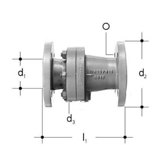 JRG valvola di ritenuta
1650.08
DN 80