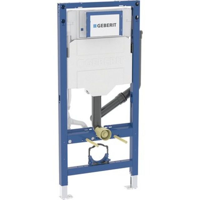 Wandklosettelement Geberit
Duofix Sigma
Höhe 112 cm, Breite 50 cm
Einbauspülkasten für
Betätigung von vorne, Spülrohr
Geruchsabsaugeanschluss - Montagerahmen, Regulierventil
1/2", Füsse verstellbar
Leerrohr für Wasseranschluss
Dusch-Klosett ...