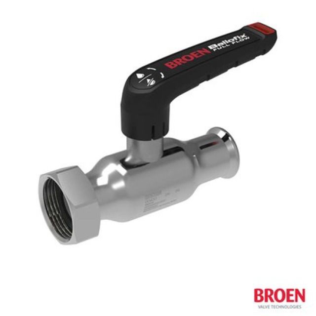 BROEN Ballofix Full Flow
kurze Spindel
18 mm x G 3/4 SW, DN15