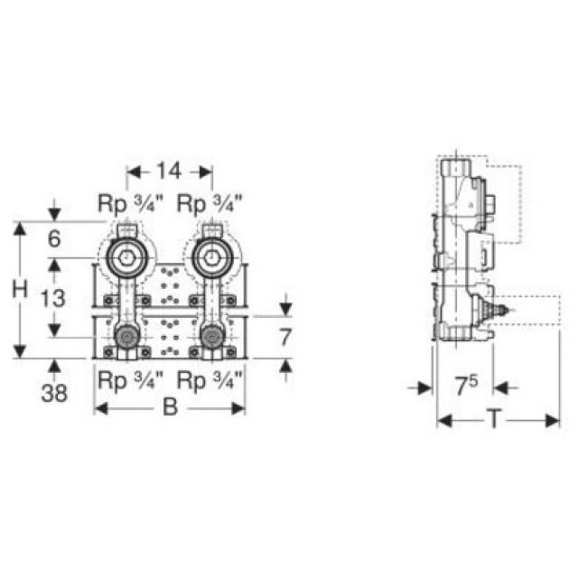 GIS-JRG WASCHTISCH-SET
461.156 2WZST UP-VENTIL