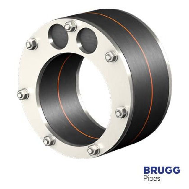 BRUGG Pipes Mauerdichtung
mit Kabeldurchführung
1x125 2x32 / 200