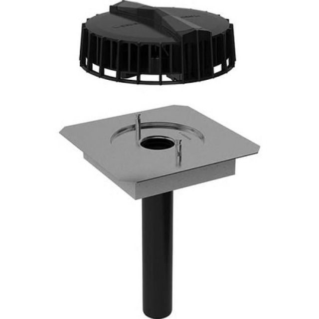 Imb.d'entr.acqu.piov.p.tetti
PLUVIA    359.111       56 MM
con lamiera di collegamento
per grondaia