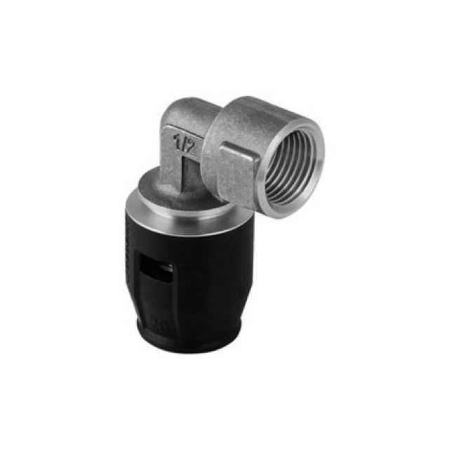 PFIT gomito adattatore 90°
con filetto femmina 650.251
16-R 1/2"