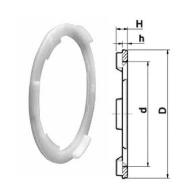 PLASSON-KLEMMEINSATZ POM
10008                    40 MM