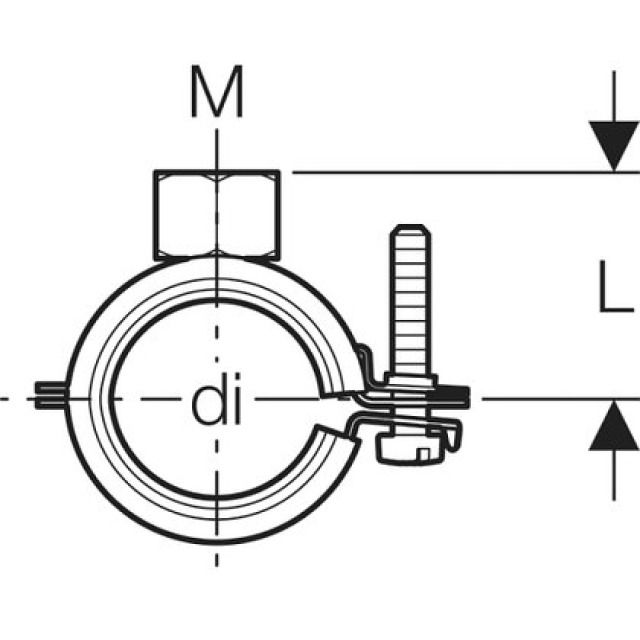PFIT set fissaggio per distr.
dritto 653.490