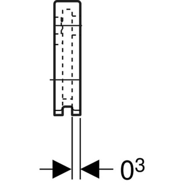 MEPLA piastrina insonorizzante
per gomiti MeplaFix 601.802